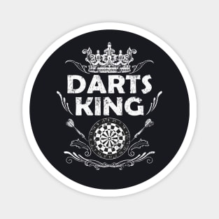 Darts King Darter Gift Magnet